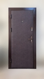 Однопольная дверь ЭКОНОМ с винилискожей