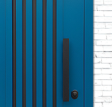 Двери с реечным дизайном